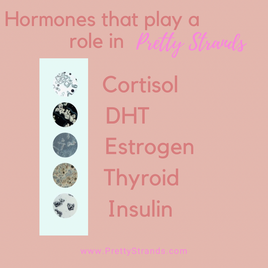 Hormones play a major role in hair health